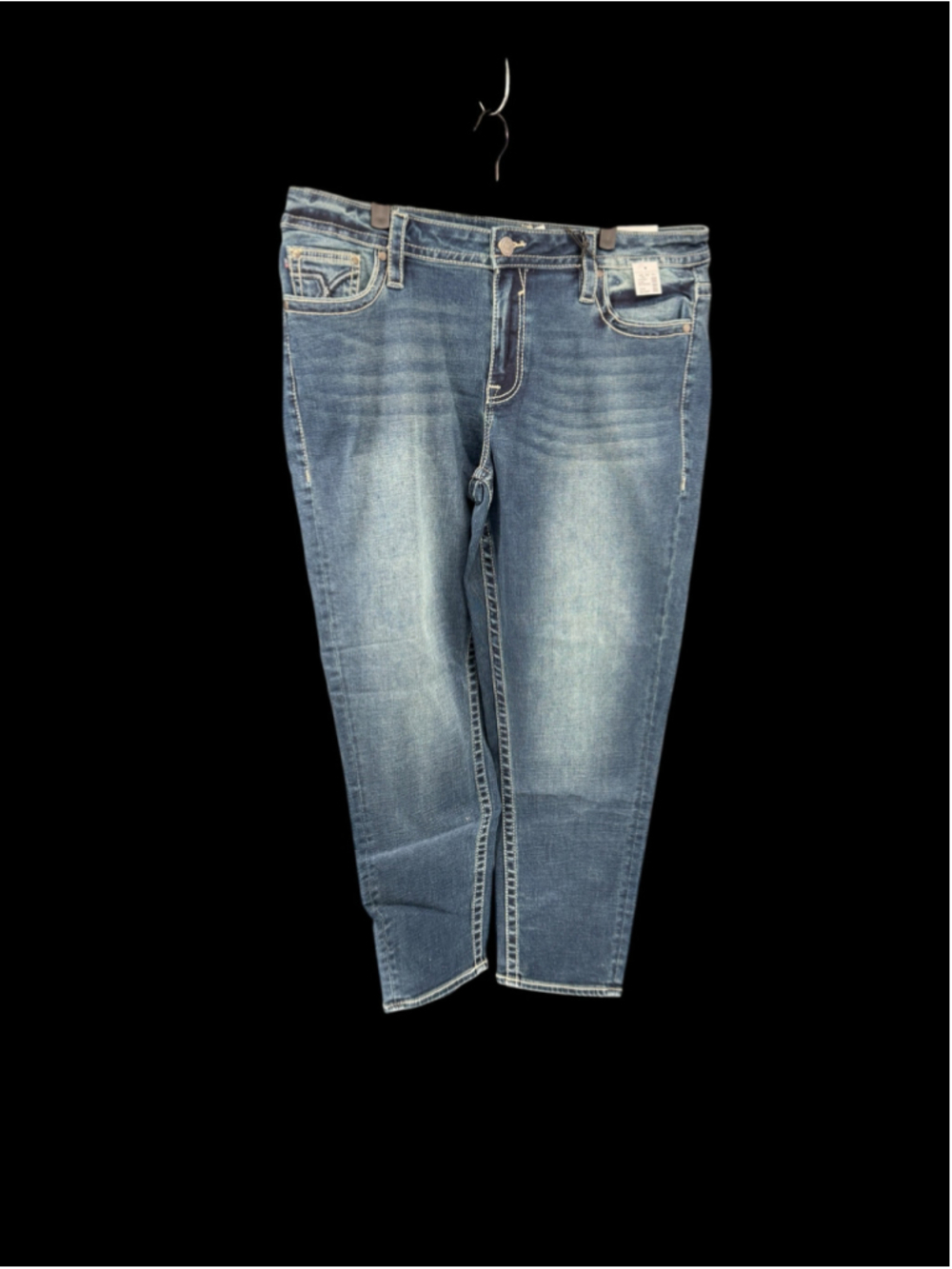 Women's Vigoss Heritage Fit Skinny Jeans Blue Size 18